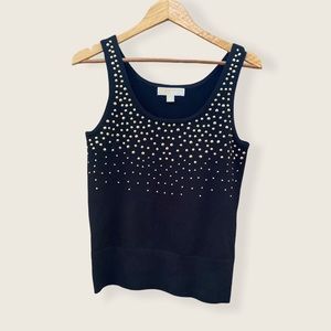 Michael kors studded tank top
